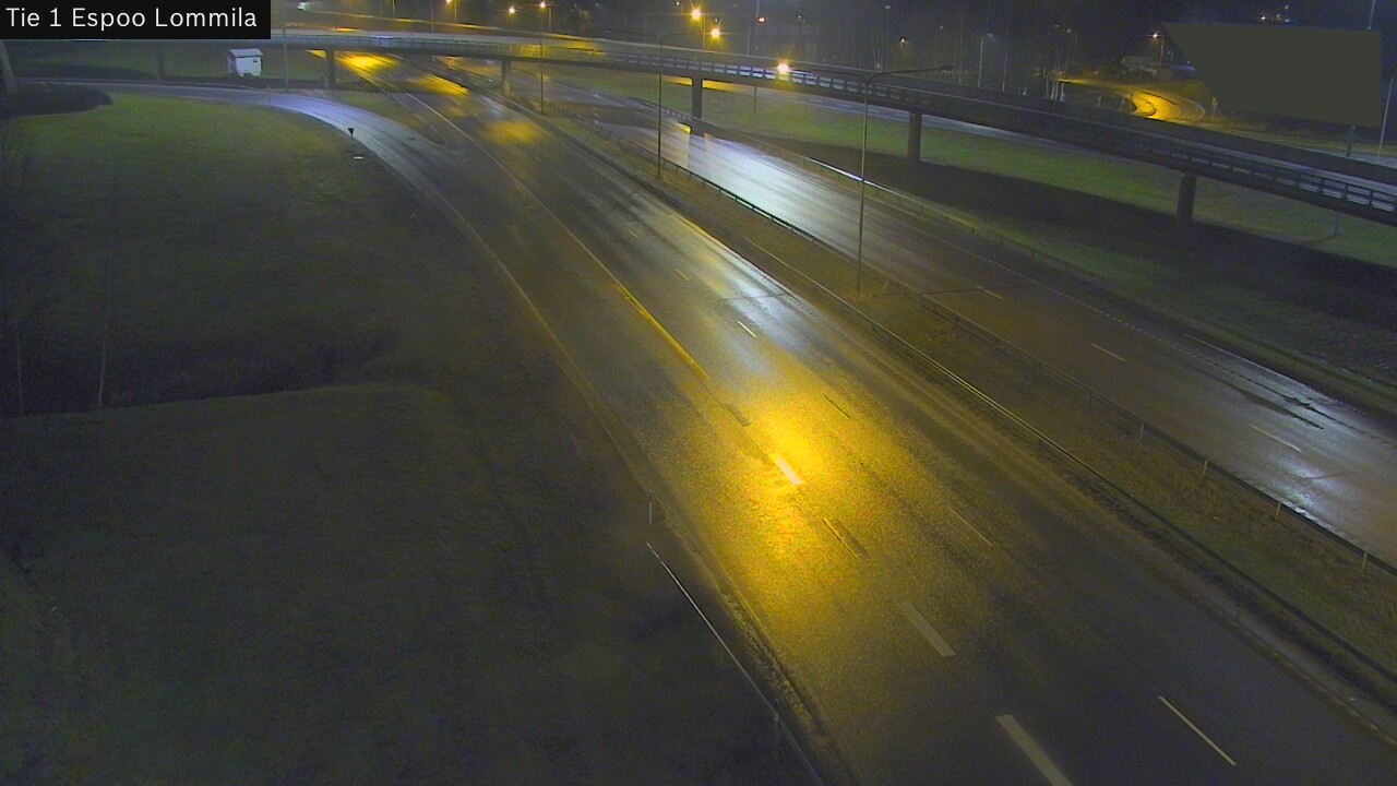 Weather Camera Image Väg 1 Esbo, Lommila, Espoo, Uusimaa