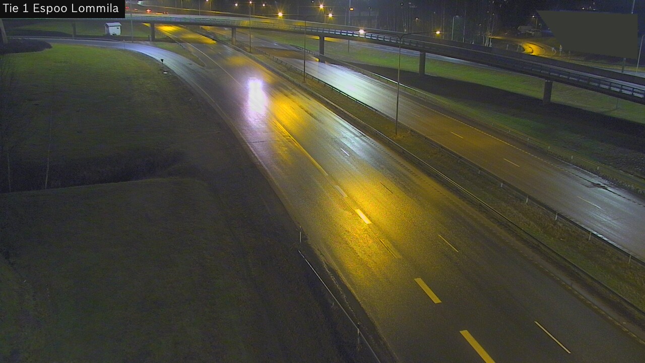 Weather Camera Image Väg 1 Esbo, Lommila, Espoo, Uusimaa