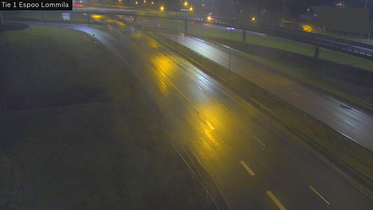 Weather Camera Image Väg 1 Esbo, Lommila, Espoo, Uusimaa