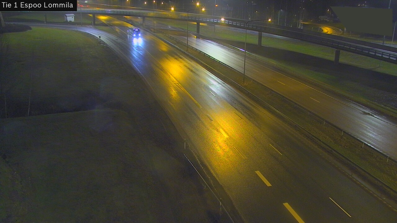 Weather Camera Image Väg 1 Esbo, Lommila, Espoo, Uusimaa