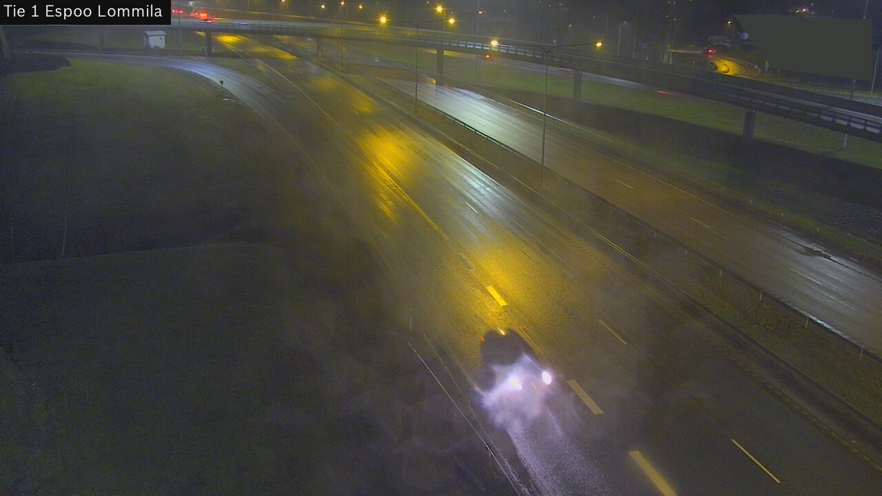 Weather Camera Image Väg 1 Esbo, Lommila, Espoo, Uusimaa