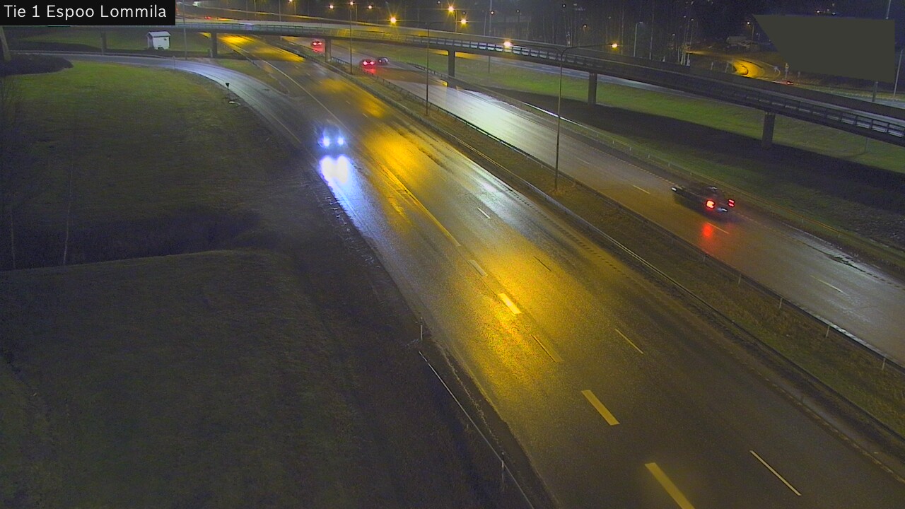 Weather Camera Image Väg 1 Esbo, Lommila, Espoo, Uusimaa