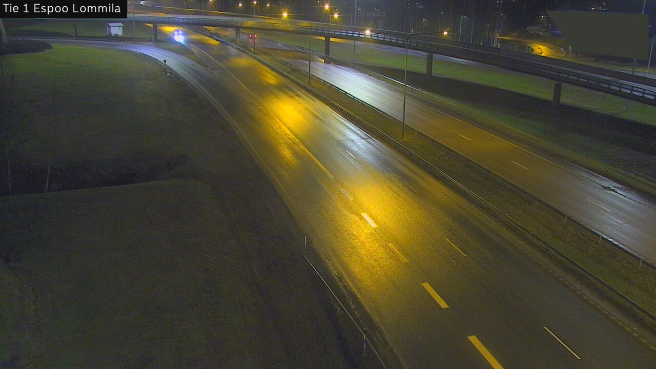 Weather Camera Image Väg 1 Esbo, Lommila, Espoo, Uusimaa