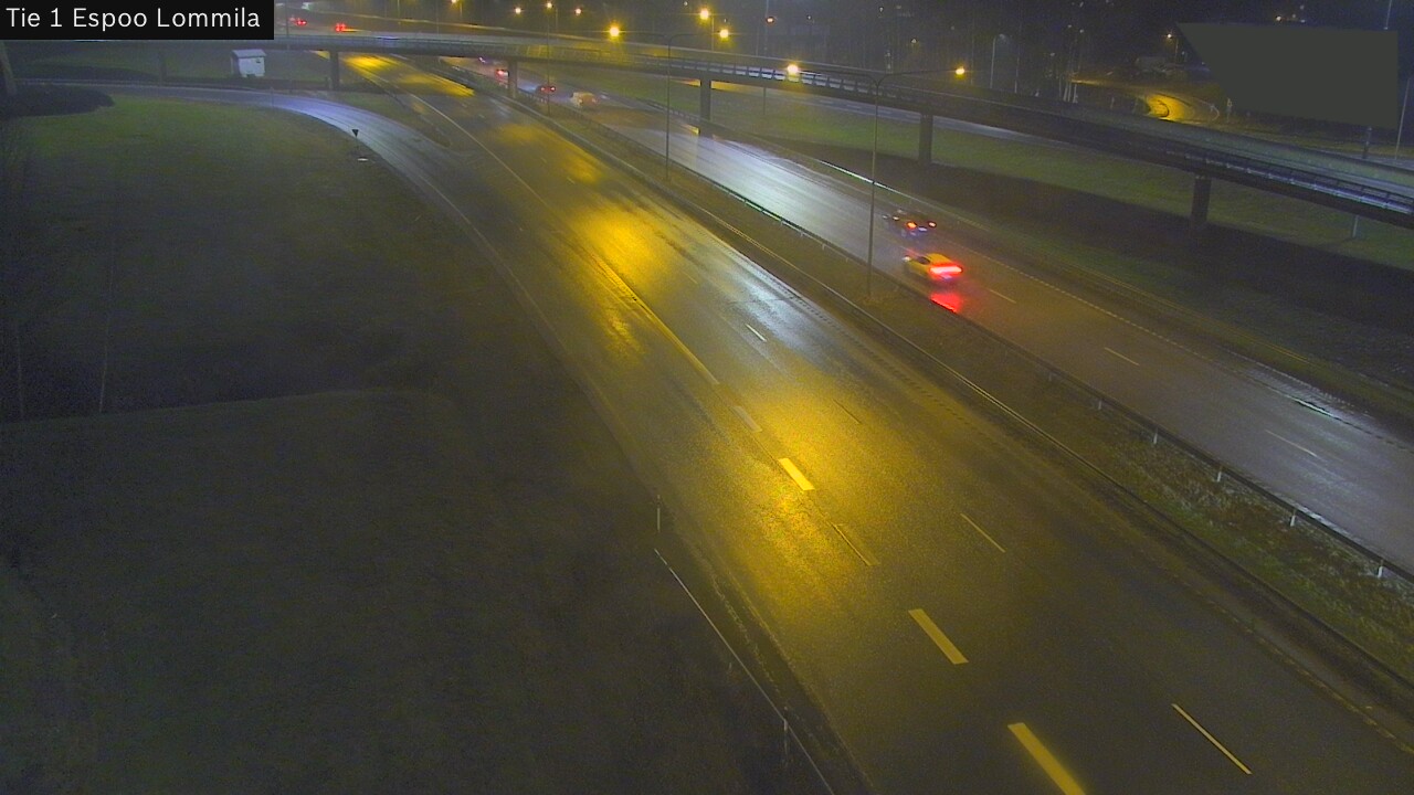 Weather Camera Image Väg 1 Esbo, Lommila, Espoo, Uusimaa