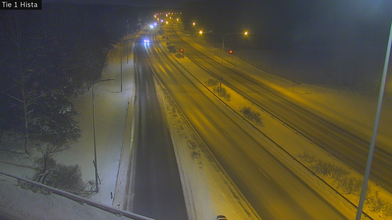 Weather Camera Image Road 1 Espoo, Hista, Espoo, Uusimaa