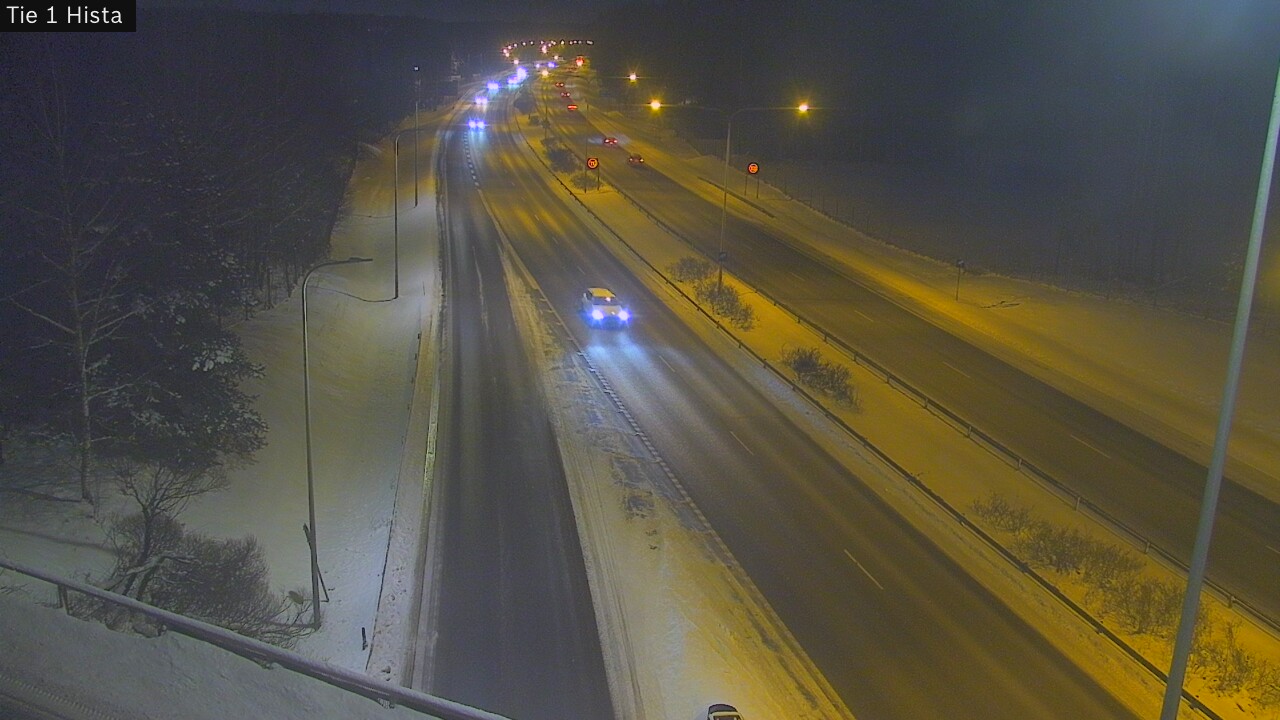 Weather Camera Image Road 1 Espoo, Hista, Espoo, Uusimaa