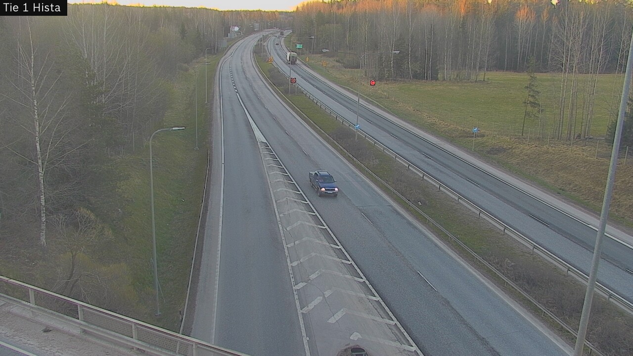 Kelikamerat Kuva Tie 1 Espoo, Hista, Espoo, Uusimaa
