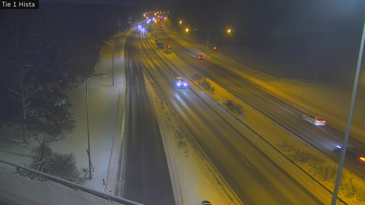 Weather Camera Image Road 1 Espoo, Hista, Espoo, Uusimaa