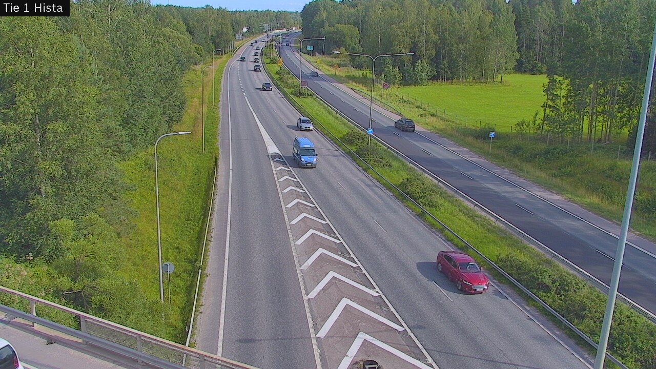 Kelikamerat Kuva Tie 1 Espoo, Hista, Espoo, Uusimaa
