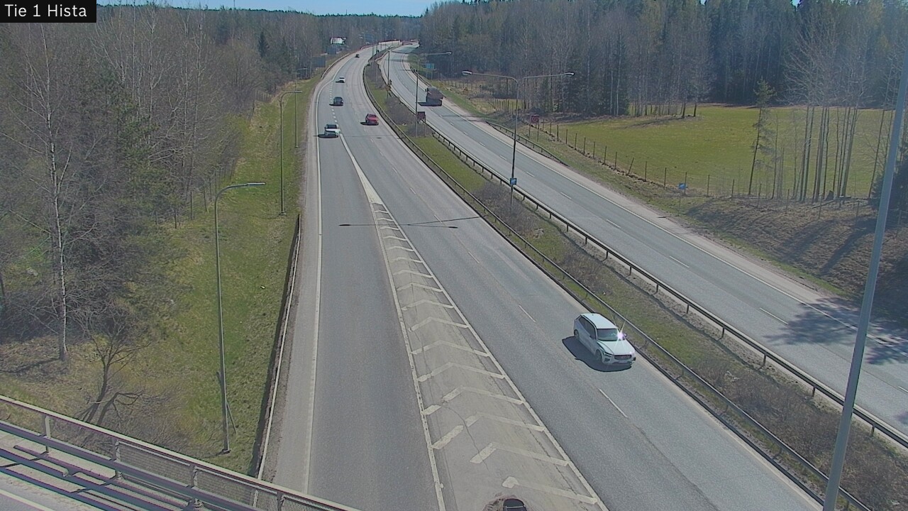 Kelikamerat Kuva Tie 1 Espoo, Hista, Espoo, Uusimaa