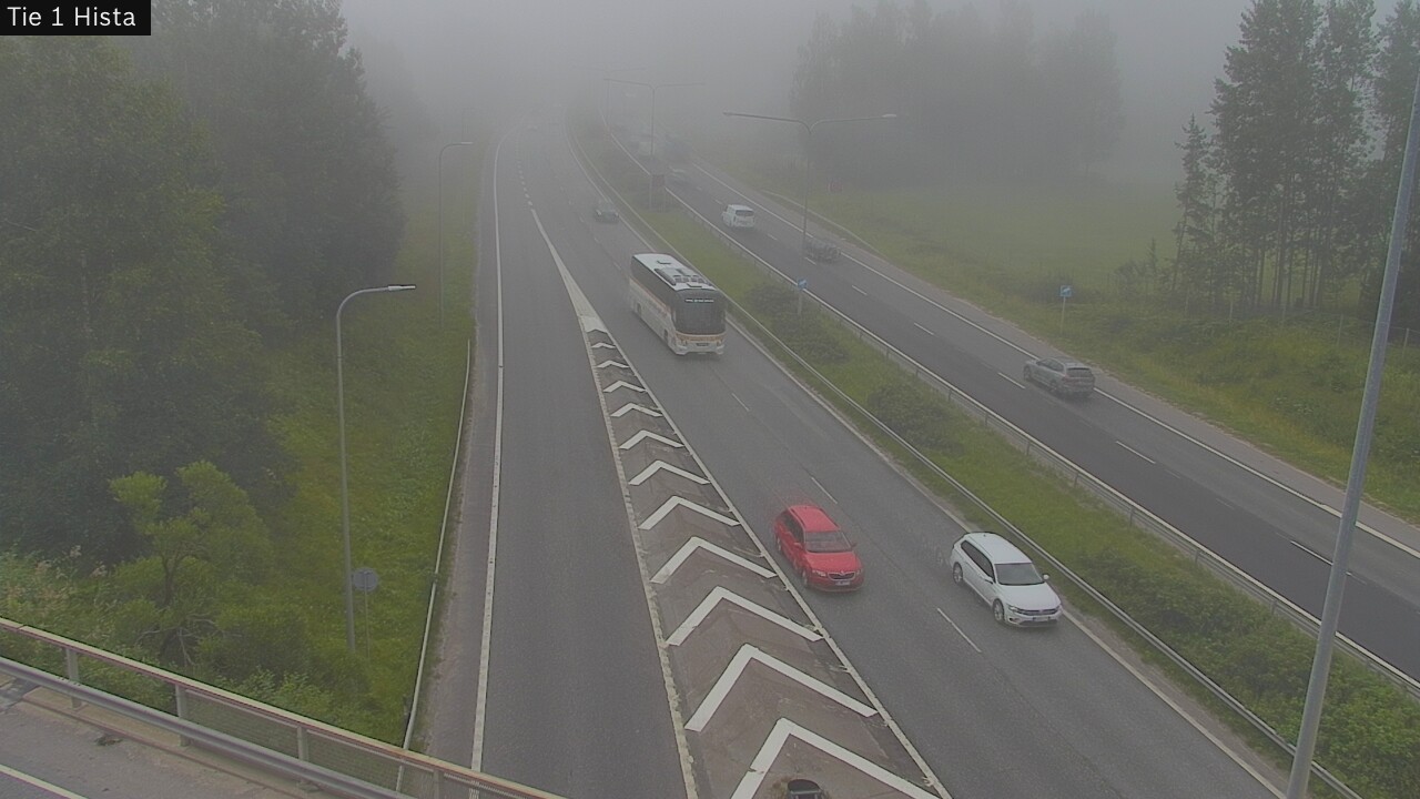 Weather Camera Image Road 1 Espoo, Hista, Espoo, Uusimaa