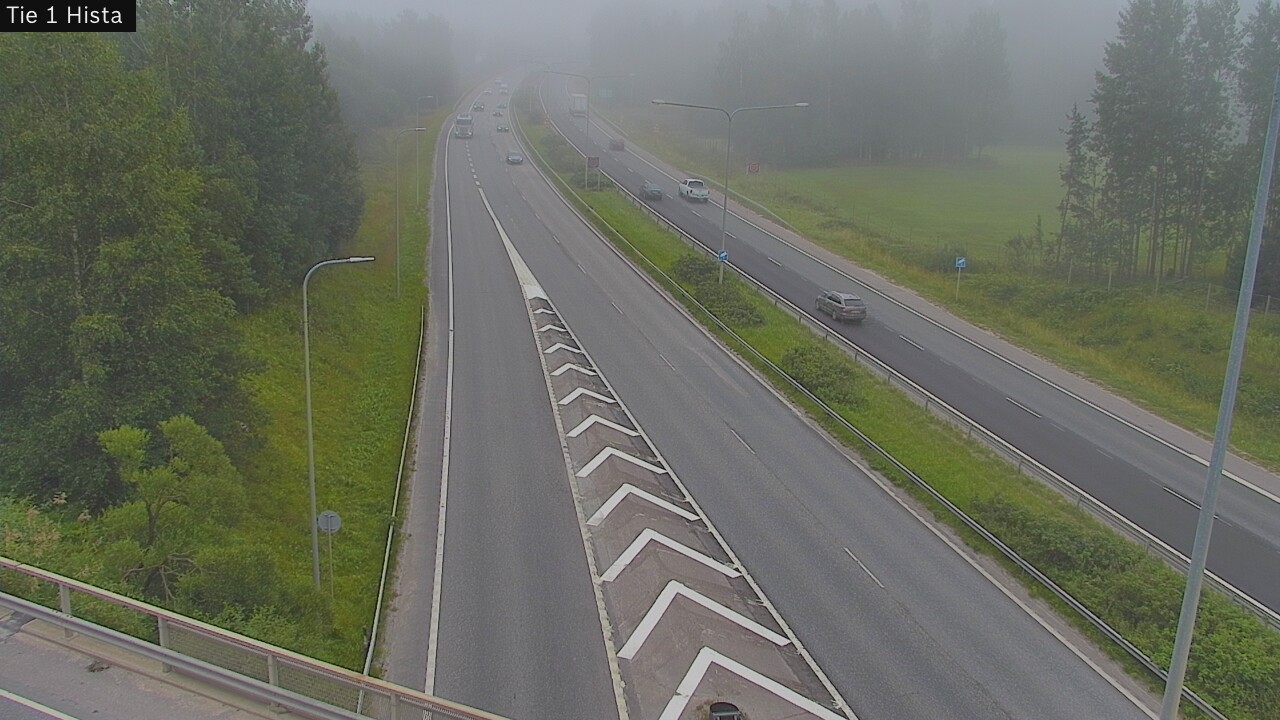 Weather Camera Image Road 1 Espoo, Hista, Espoo, Uusimaa