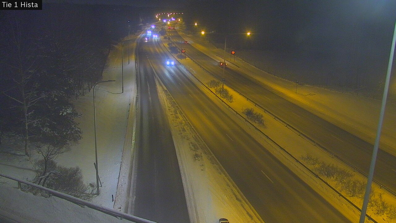 Weather Camera Image Road 1 Espoo, Hista, Espoo, Uusimaa
