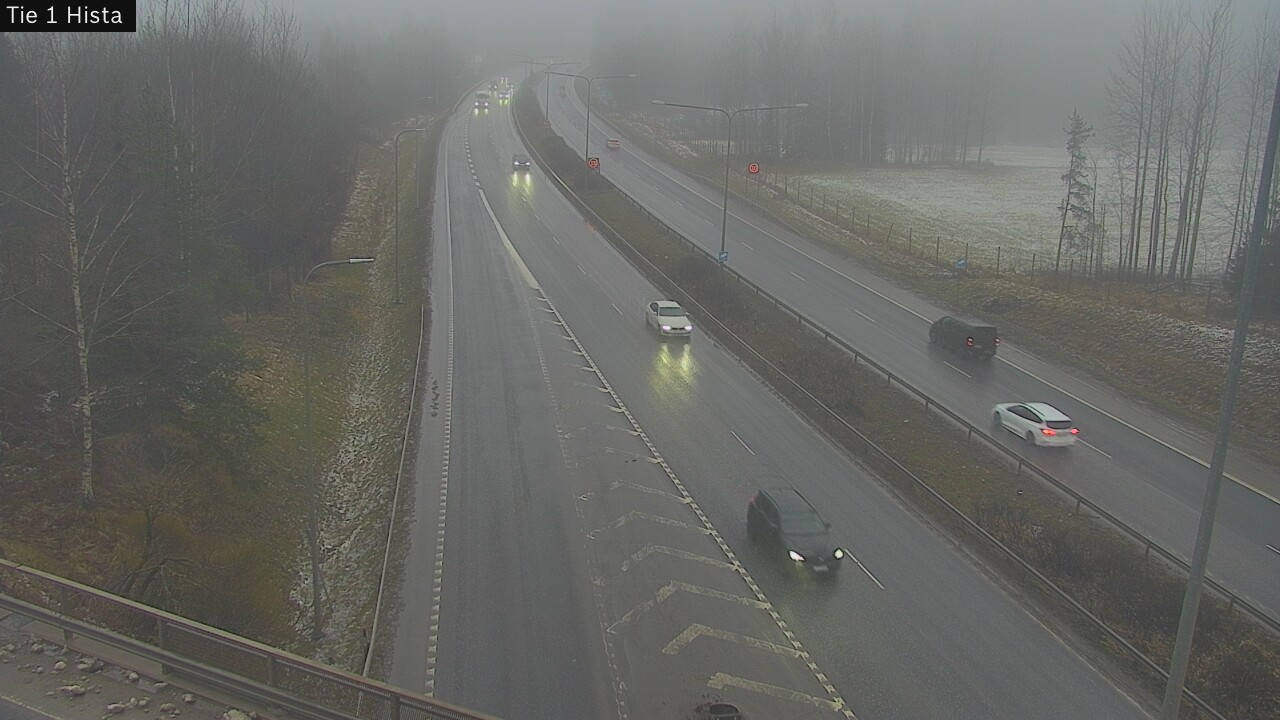 Weather Camera Image Road 1 Espoo, Hista, Espoo, Uusimaa