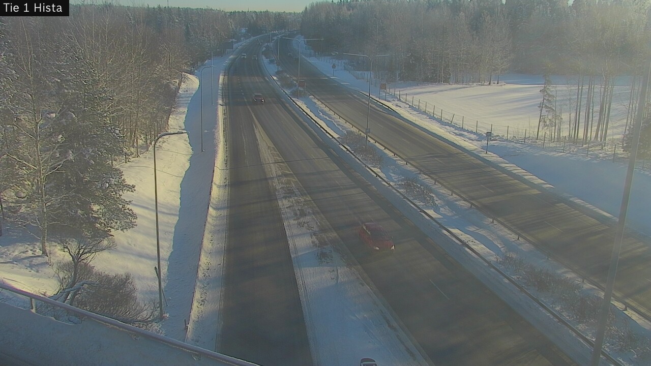Weather Camera Image Road 1 Espoo, Hista, Espoo, Uusimaa