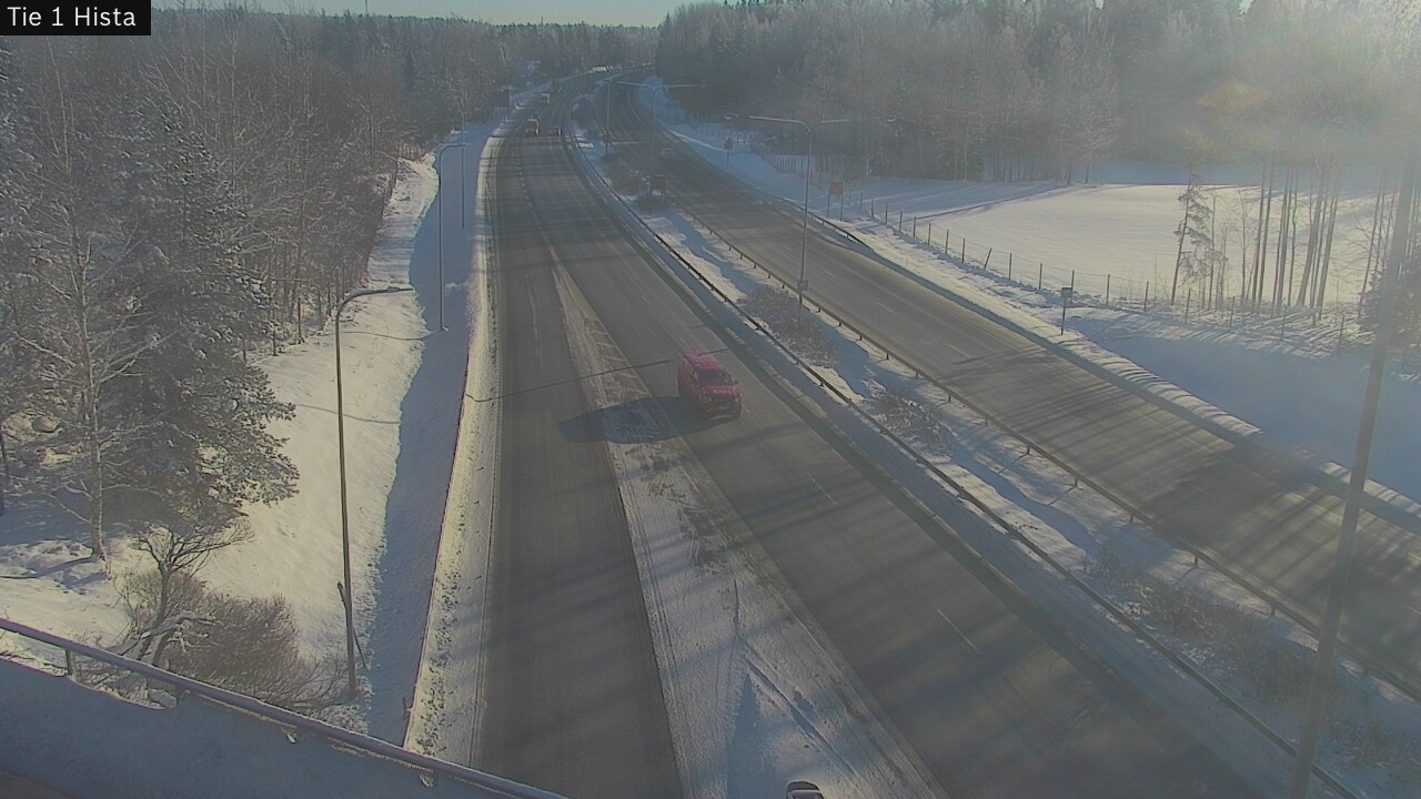 Weather Camera Image Road 1 Espoo, Hista, Espoo, Uusimaa