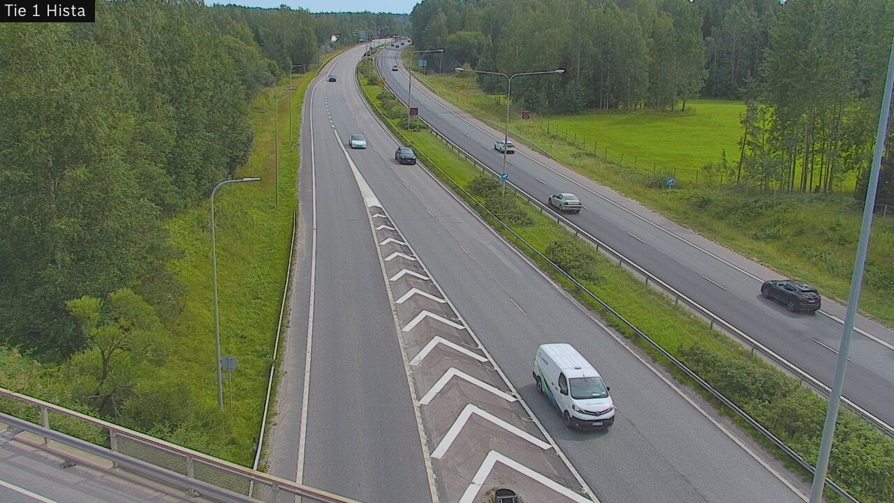 Weather Camera Image Road 1 Espoo, Hista, Espoo, Uusimaa