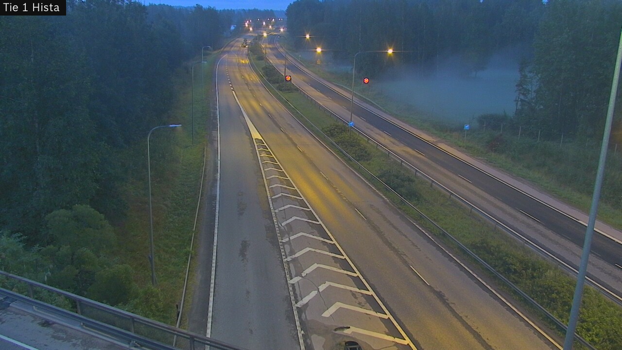 Weather Camera Image Road 1 Espoo, Hista, Espoo, Uusimaa