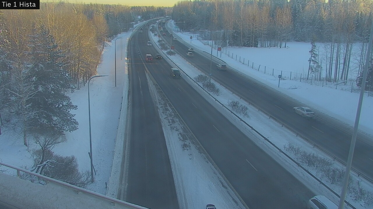 Weather Camera Image Road 1 Espoo, Hista, Espoo, Uusimaa
