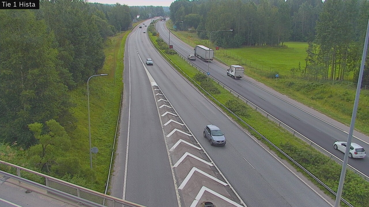 Weather Camera Image Road 1 Espoo, Hista, Espoo, Uusimaa