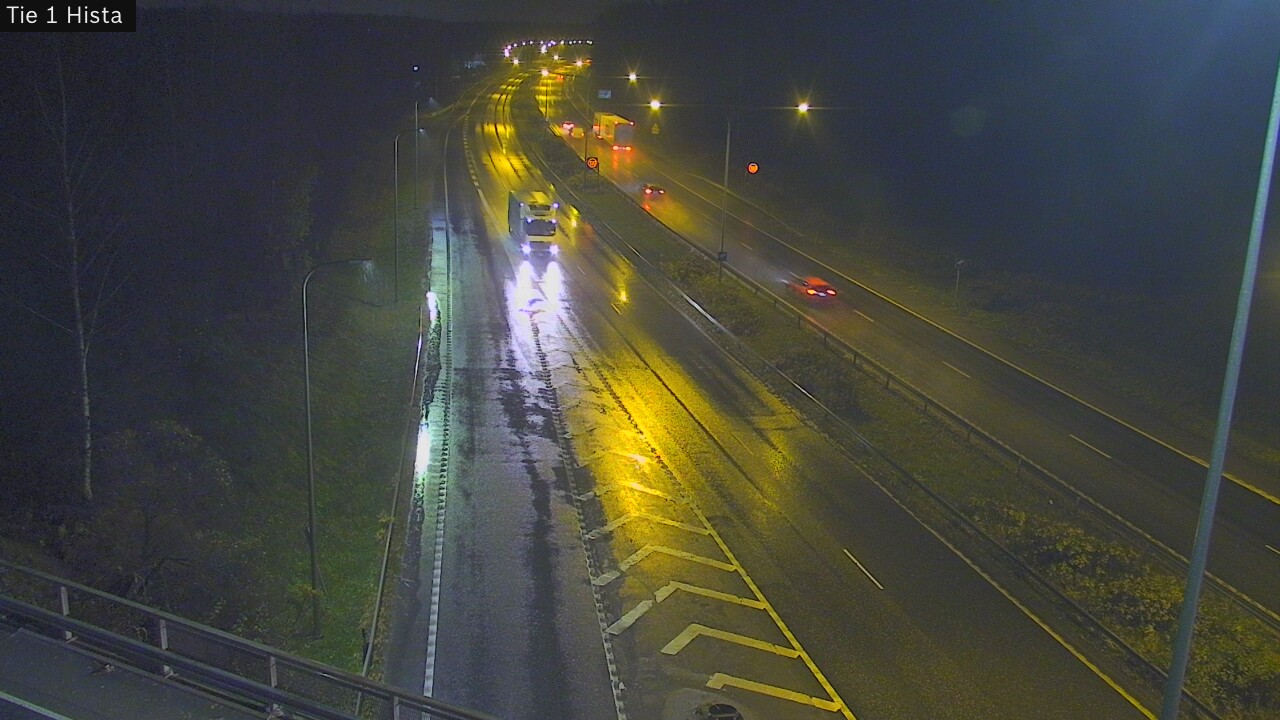 Weather Camera Image Road 1 Espoo, Hista, Espoo, Uusimaa