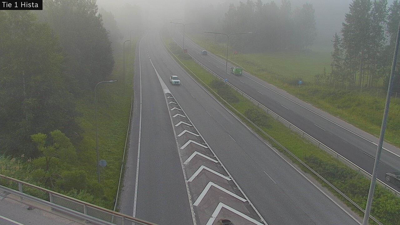 Weather Camera Image Road 1 Espoo, Hista, Espoo, Uusimaa