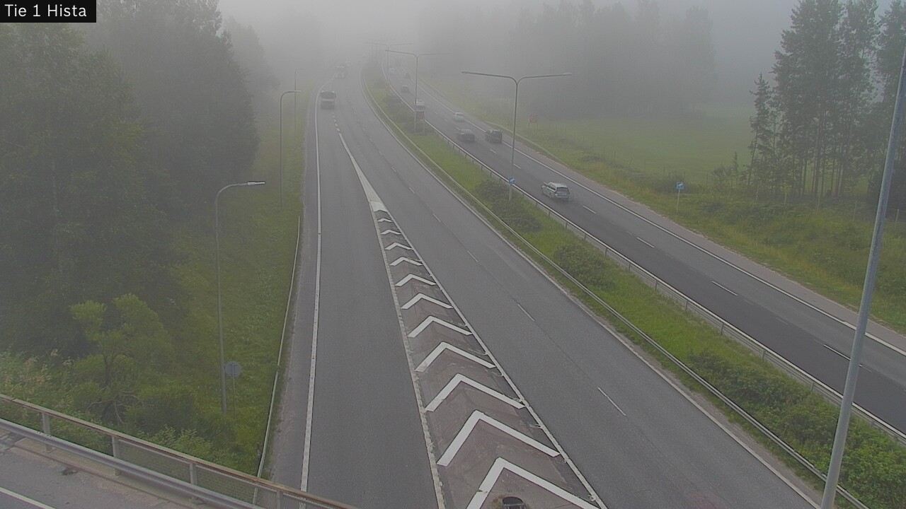 Weather Camera Image Road 1 Espoo, Hista, Espoo, Uusimaa