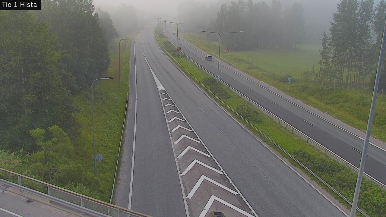 Weather Camera Image Road 1 Espoo, Hista, Espoo, Uusimaa