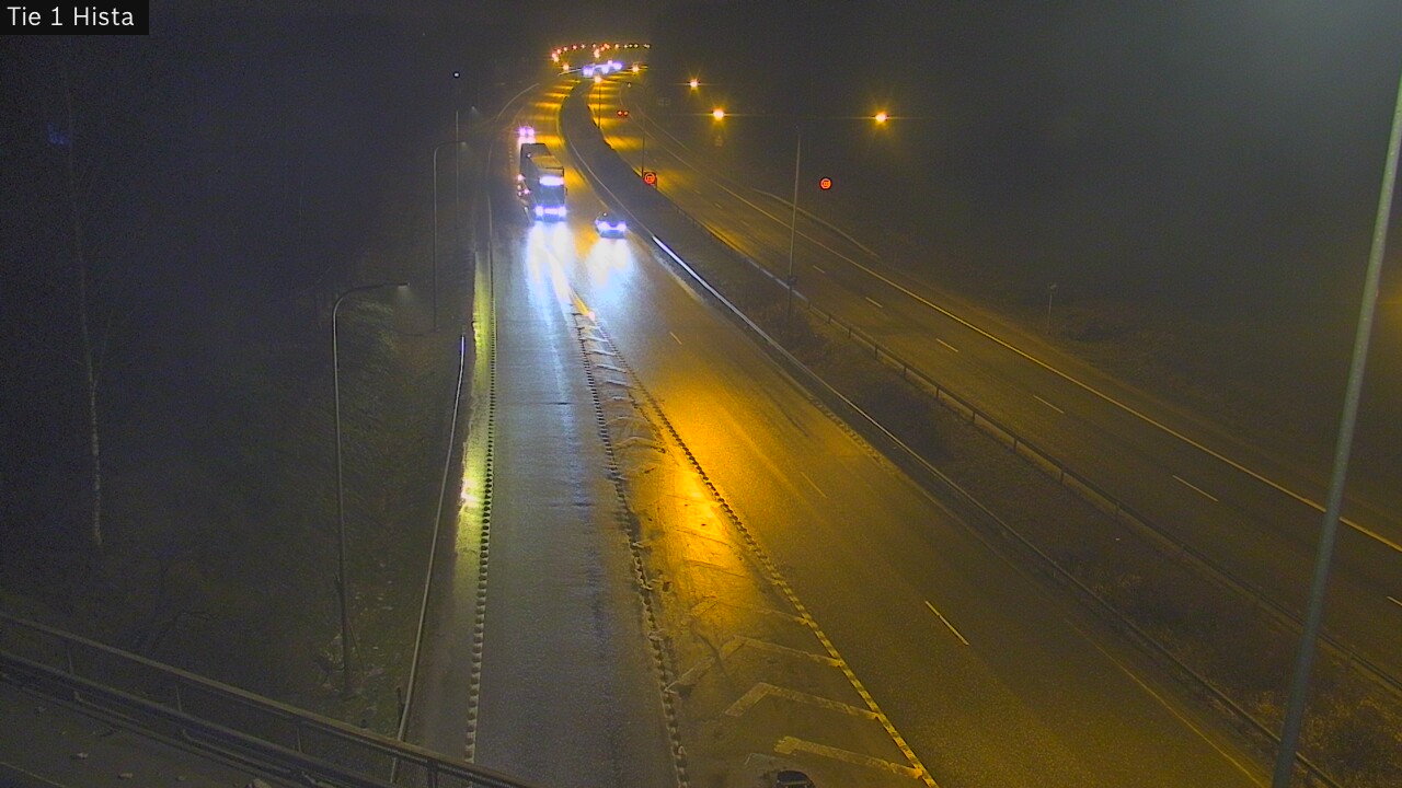 Weather Camera Image Road 1 Espoo, Hista, Espoo, Uusimaa