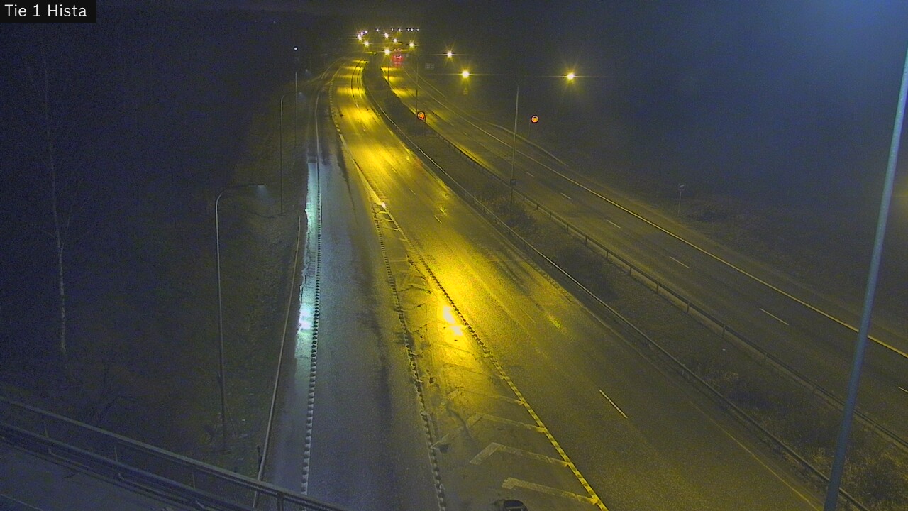 Weather Camera Image Road 1 Espoo, Hista, Espoo, Uusimaa