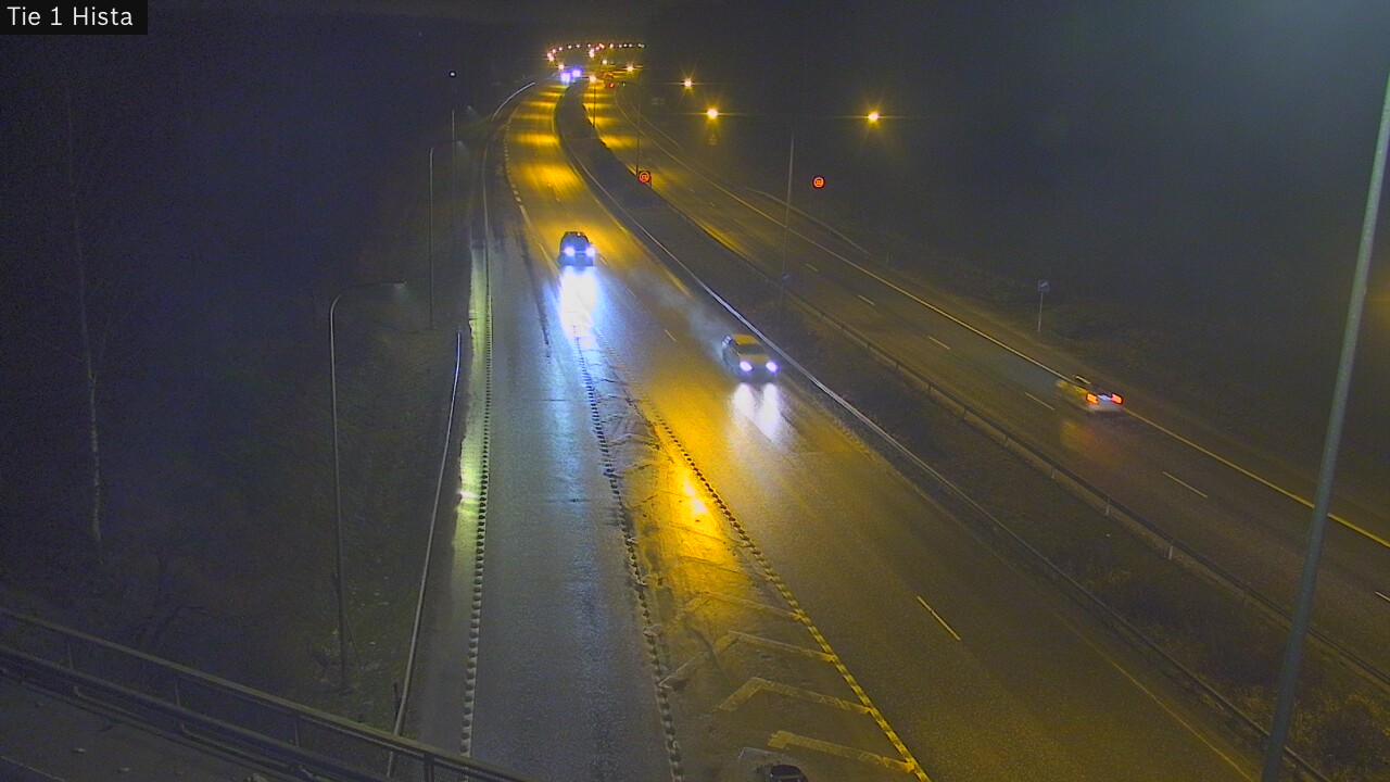 Weather Camera Image Road 1 Espoo, Hista, Espoo, Uusimaa