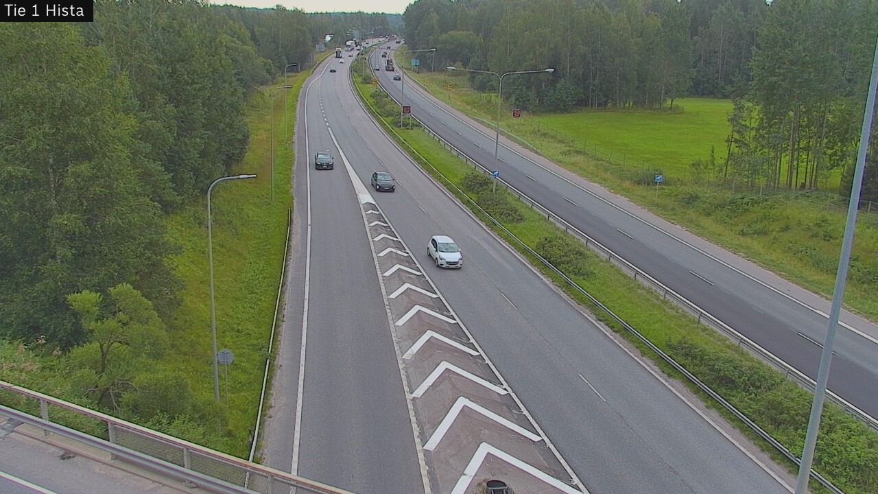 Weather Camera Image Road 1 Espoo, Hista, Espoo, Uusimaa