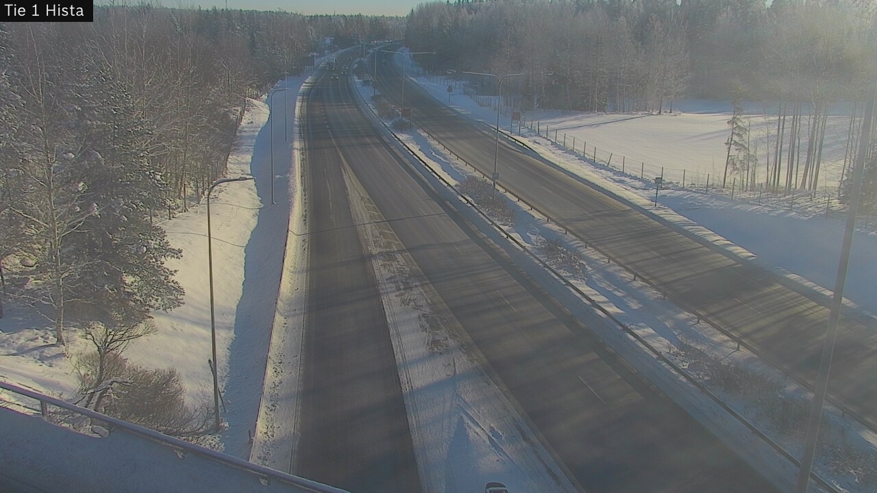 Weather Camera Image Road 1 Espoo, Hista, Espoo, Uusimaa