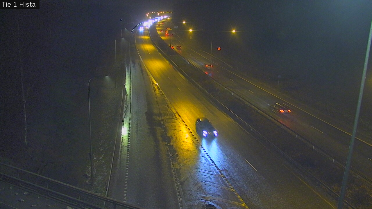 Weather Camera Image Road 1 Espoo, Hista, Espoo, Uusimaa