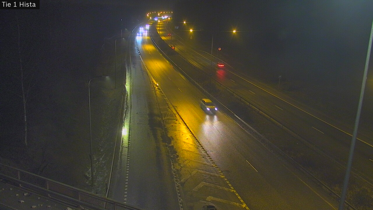 Weather Camera Image Road 1 Espoo, Hista, Espoo, Uusimaa