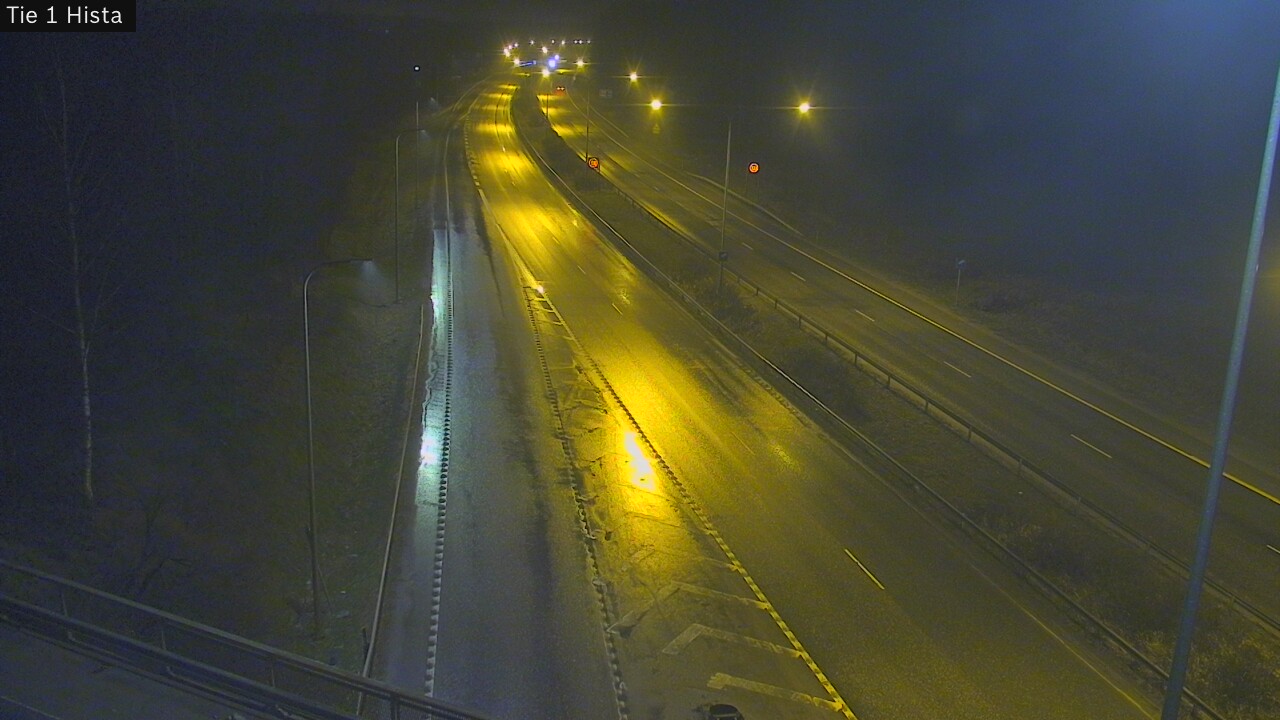 Weather Camera Image Road 1 Espoo, Hista, Espoo, Uusimaa