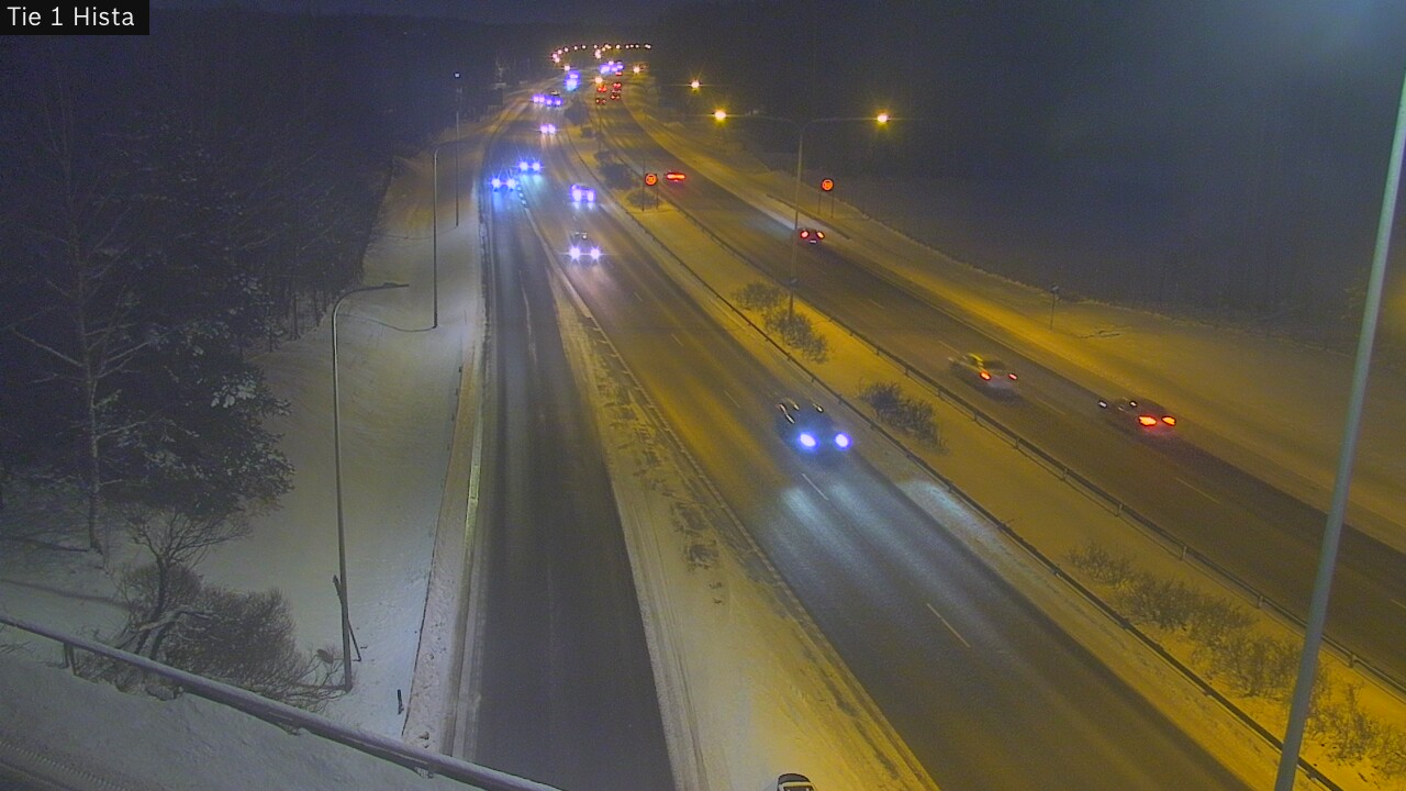 Weather Camera Image Road 1 Espoo, Hista, Espoo, Uusimaa