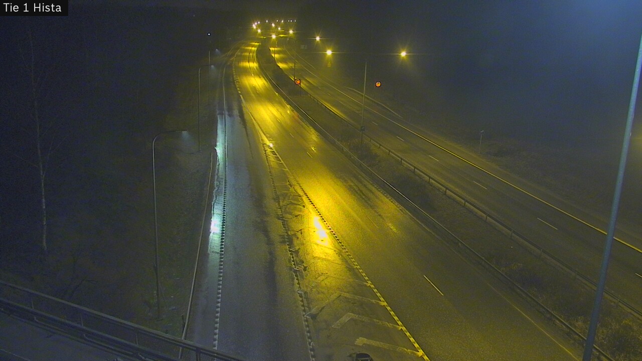 Weather Camera Image Road 1 Espoo, Hista, Espoo, Uusimaa