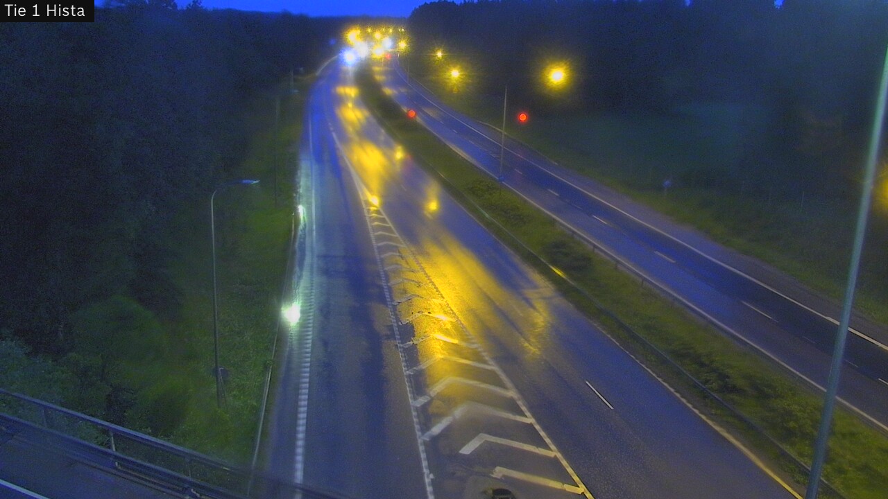 Weather Camera Image Road 1 Espoo, Hista, Espoo, Uusimaa