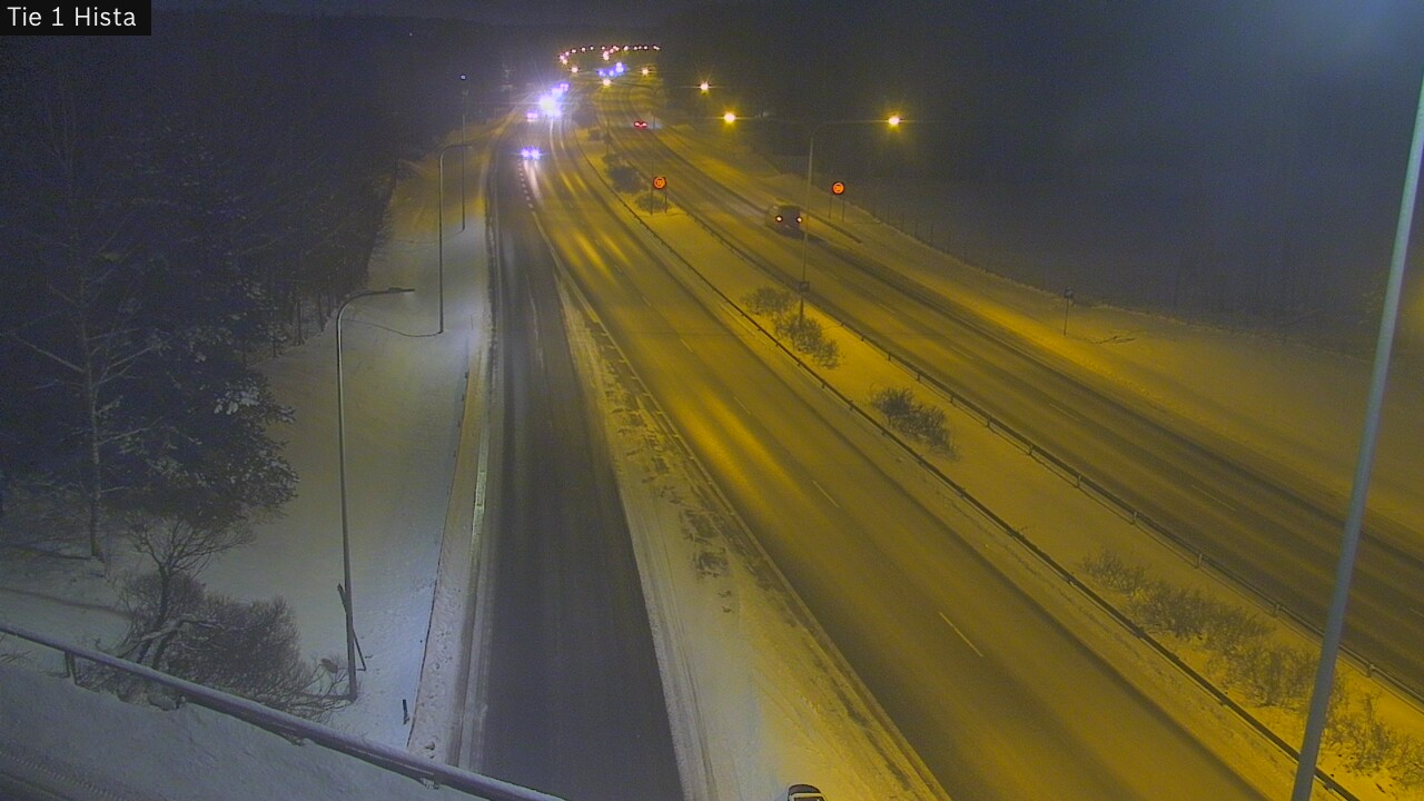 Weather Camera Image Road 1 Espoo, Hista, Espoo, Uusimaa