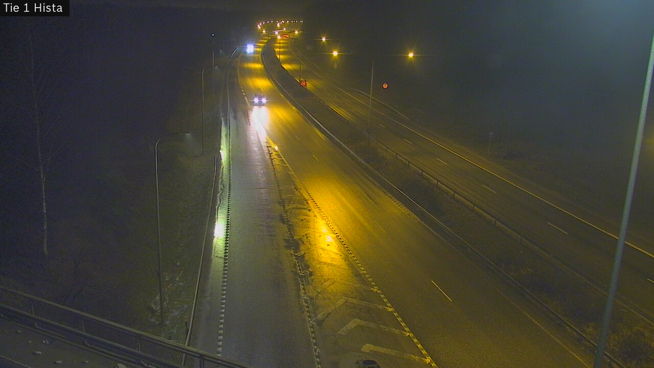 Weather Camera Image Road 1 Espoo, Hista, Espoo, Uusimaa