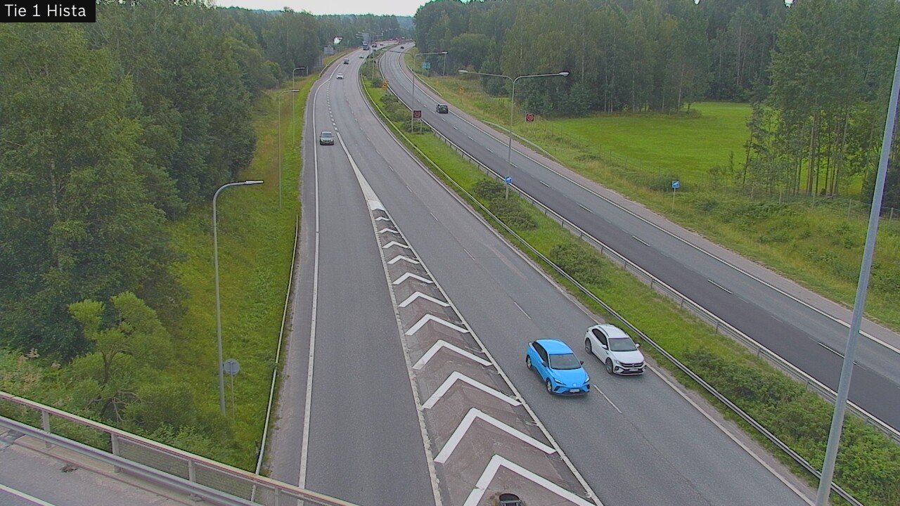 Weather Camera Image Road 1 Espoo, Hista, Espoo, Uusimaa