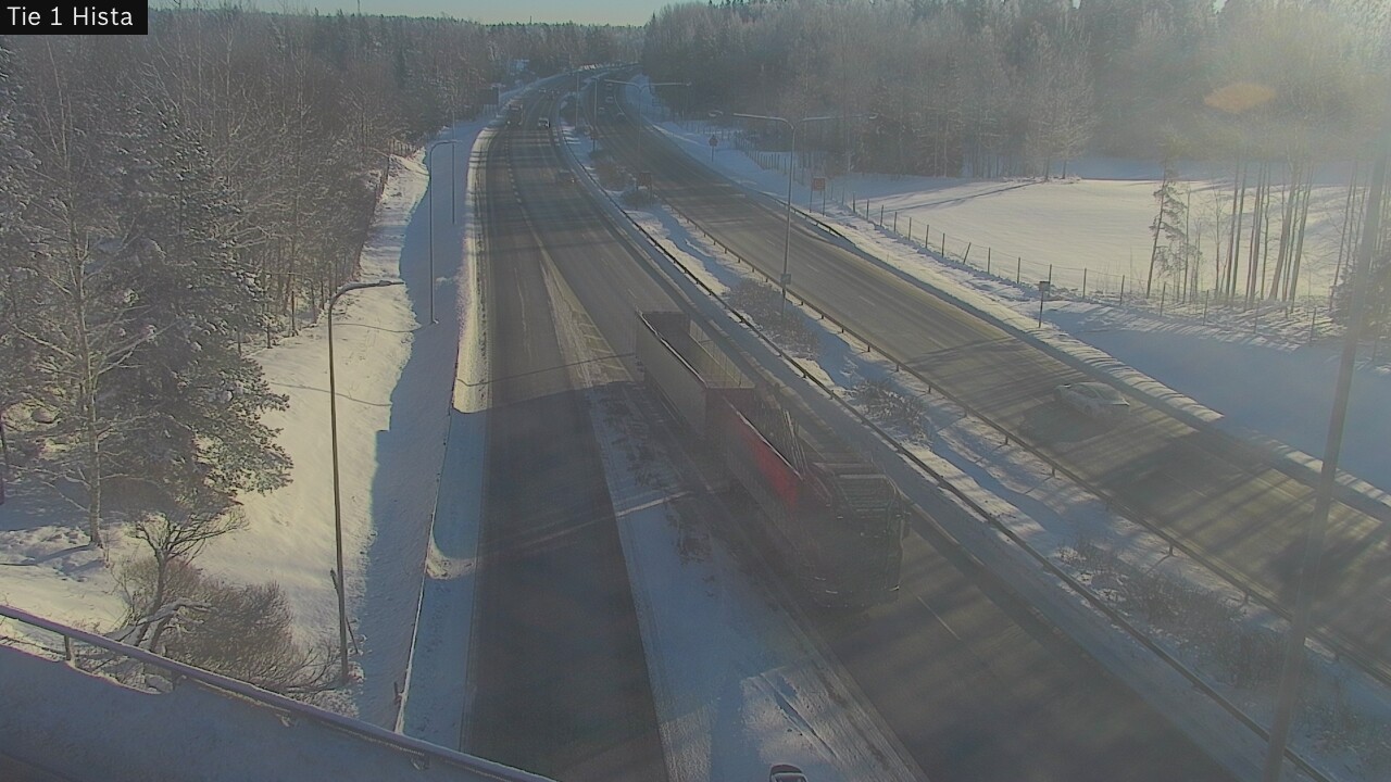 Weather Camera Image Road 1 Espoo, Hista, Espoo, Uusimaa