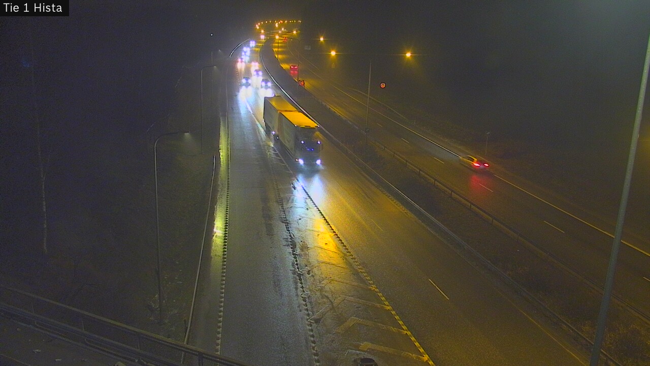 Weather Camera Image Road 1 Espoo, Hista, Espoo, Uusimaa