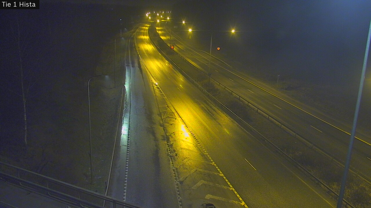 Weather Camera Image Road 1 Espoo, Hista, Espoo, Uusimaa