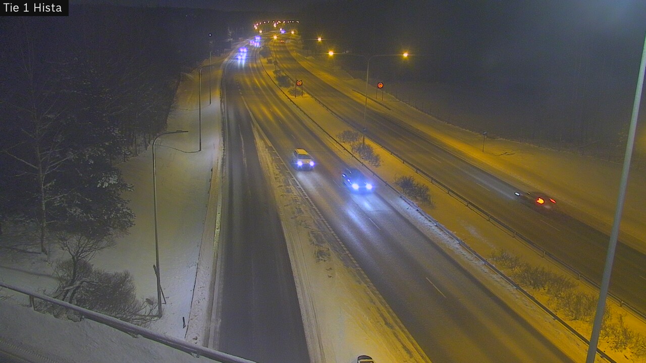 Weather Camera Image Road 1 Espoo, Hista, Espoo, Uusimaa