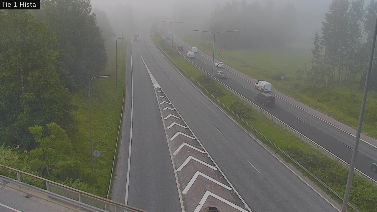 Weather Camera Image Road 1 Espoo, Hista, Espoo, Uusimaa