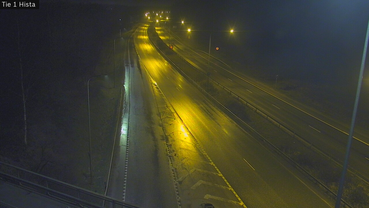 Weather Camera Image Road 1 Espoo, Hista, Espoo, Uusimaa