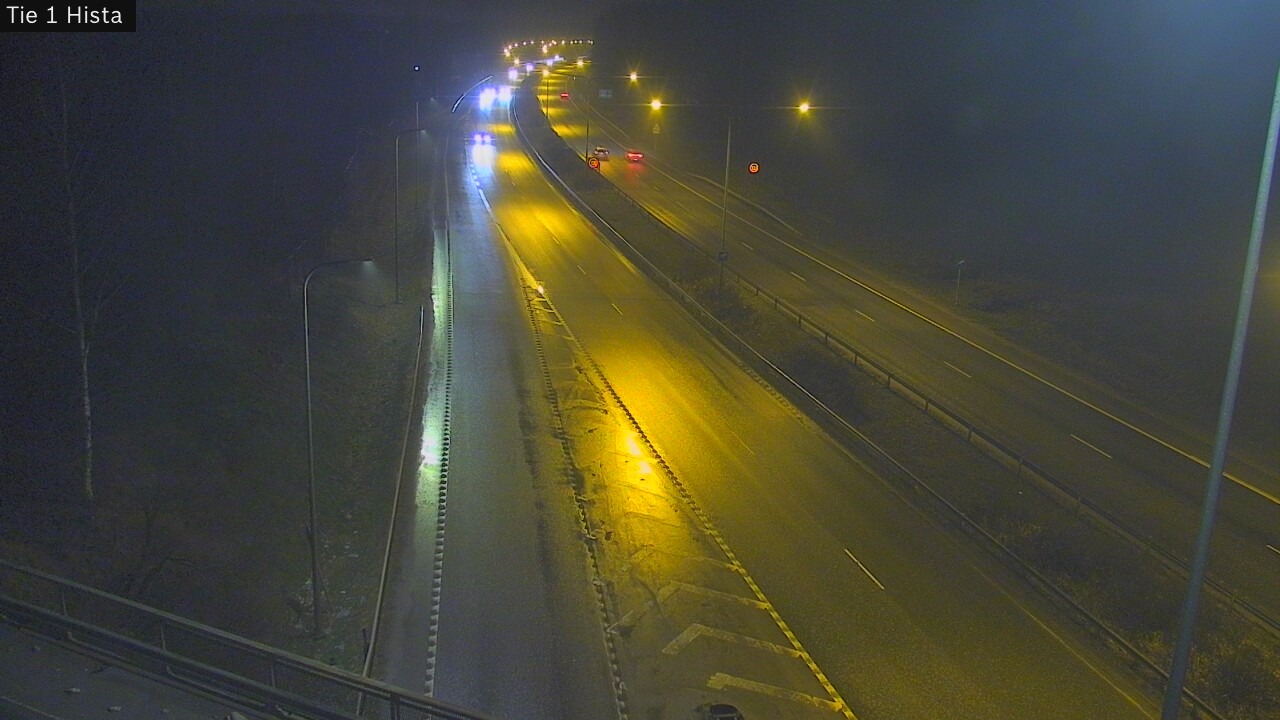 Weather Camera Image Road 1 Espoo, Hista, Espoo, Uusimaa