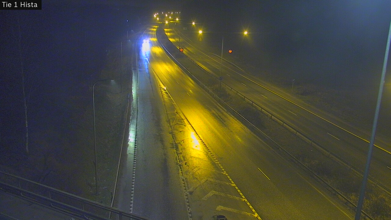 Weather Camera Image Road 1 Espoo, Hista, Espoo, Uusimaa
